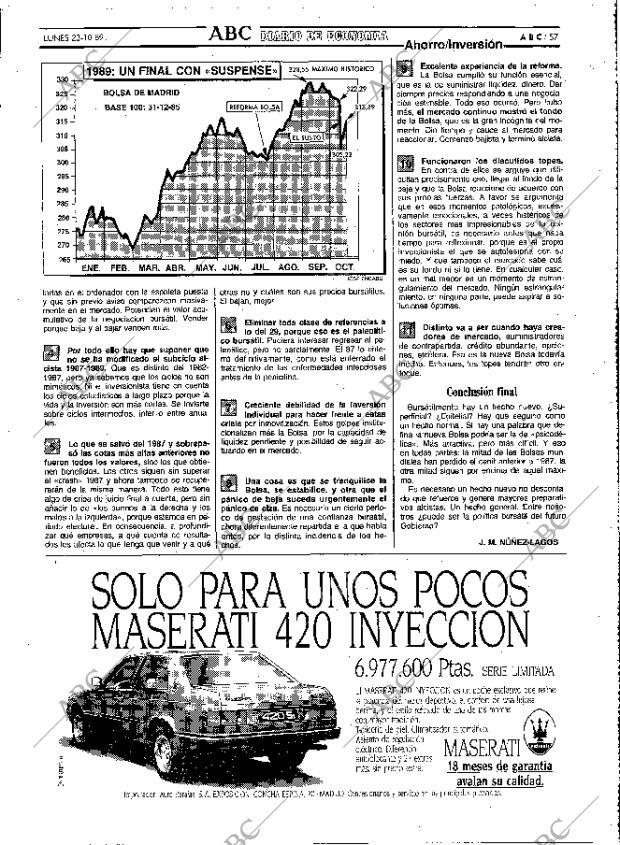 ABC MADRID 23-10-1989 página 57