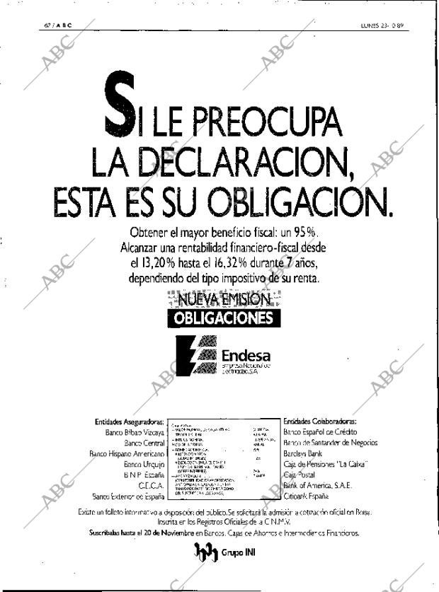 ABC MADRID 23-10-1989 página 62