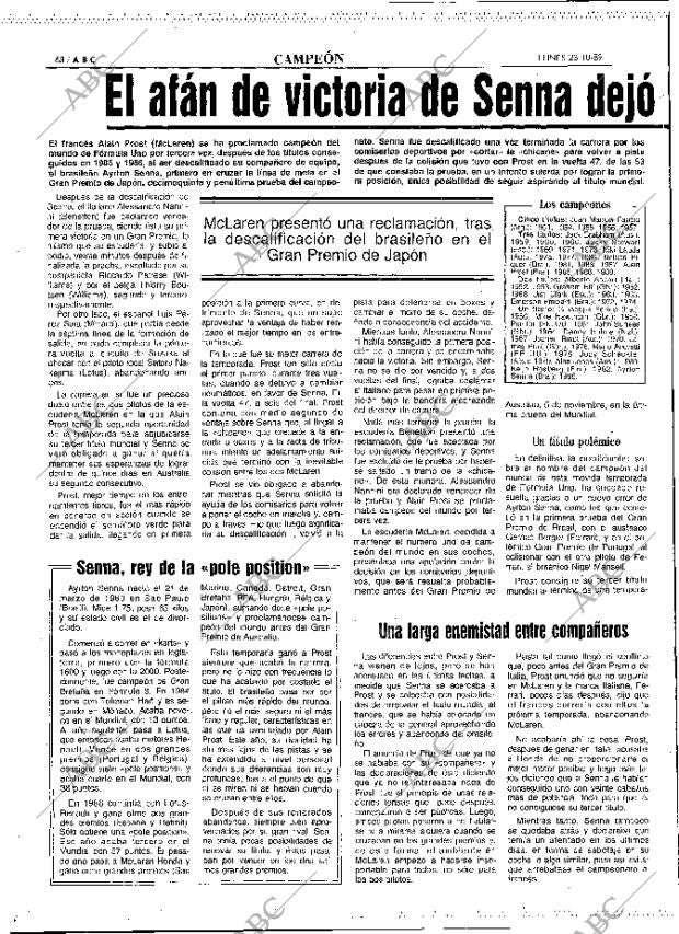ABC MADRID 23-10-1989 página 68