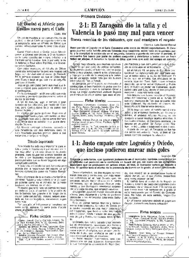 ABC MADRID 23-10-1989 página 76