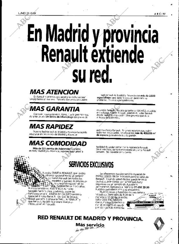 ABC MADRID 23-10-1989 página 89