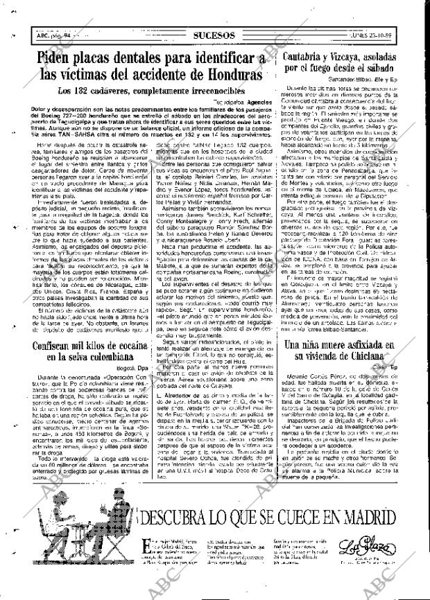 ABC MADRID 23-10-1989 página 94