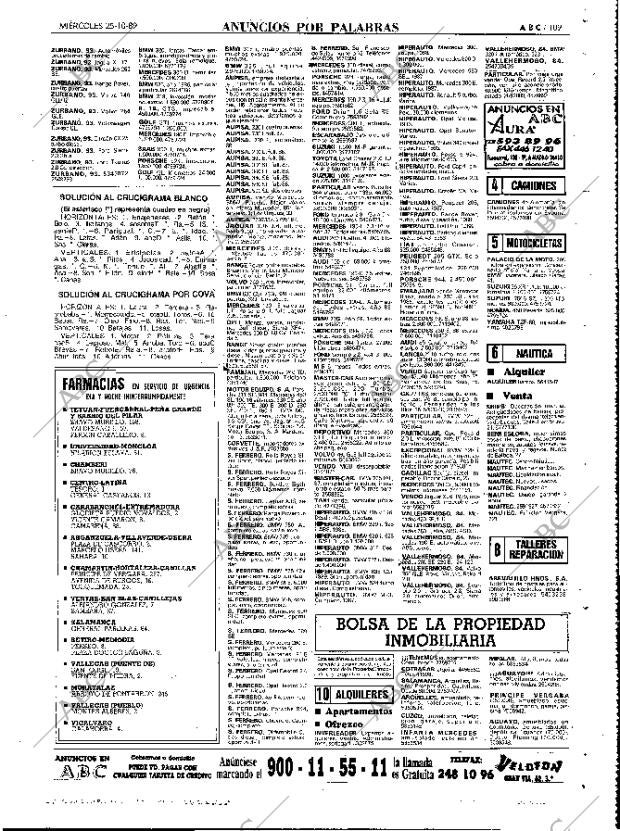 ABC MADRID 25-10-1989 página 109