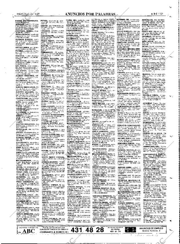 ABC MADRID 25-10-1989 página 121