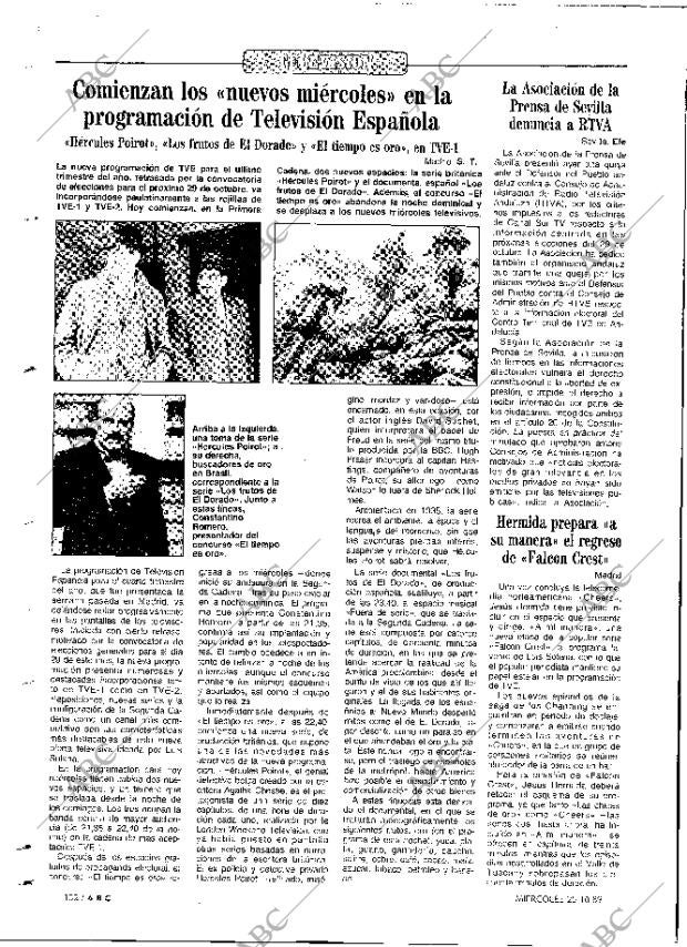 ABC MADRID 25-10-1989 página 132