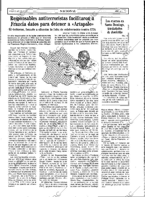 ABC MADRID 25-10-1989 página 23