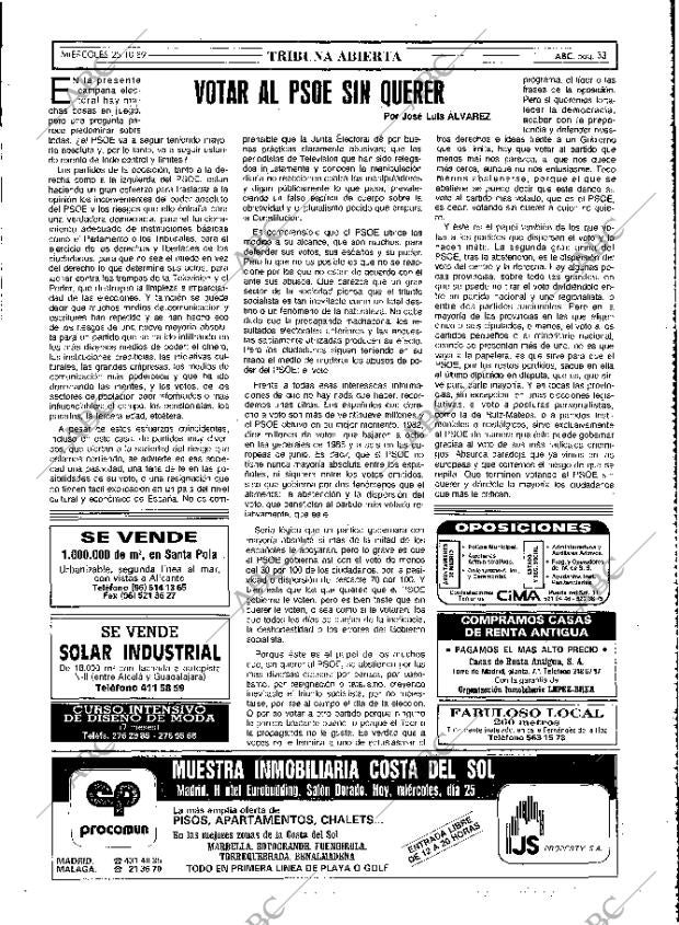ABC MADRID 25-10-1989 página 33