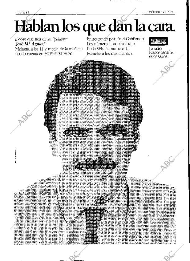ABC MADRID 25-10-1989 página 38