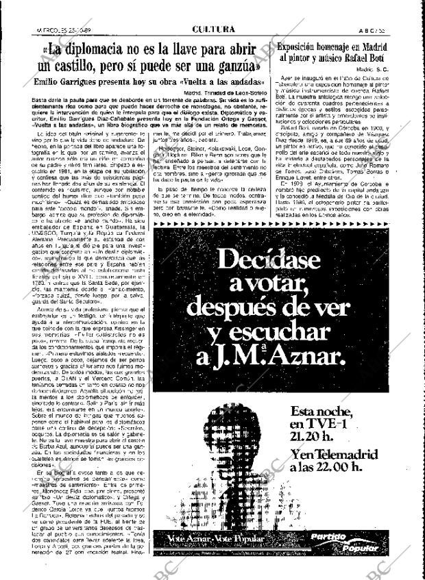 ABC MADRID 25-10-1989 página 55