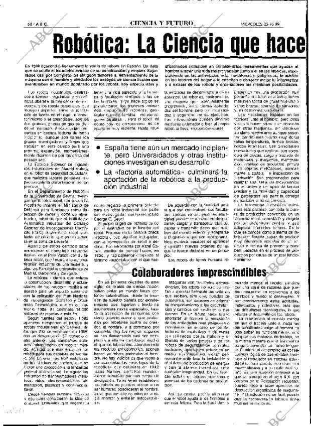 ABC MADRID 25-10-1989 página 68