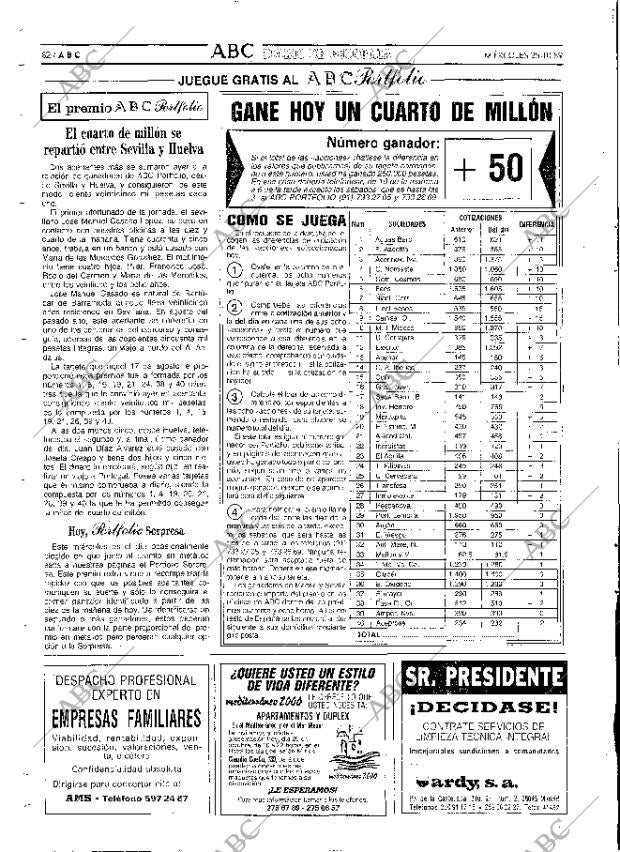 ABC MADRID 25-10-1989 página 82