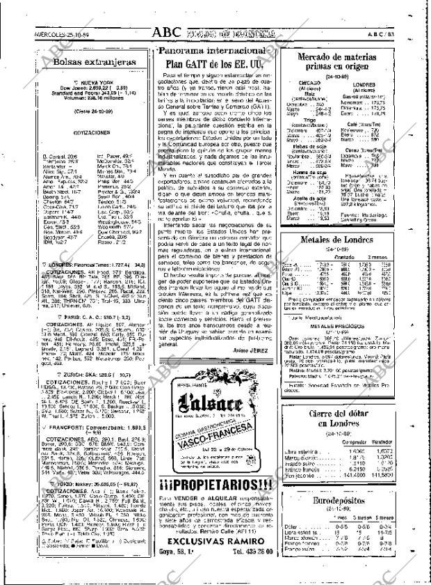 ABC MADRID 25-10-1989 página 83
