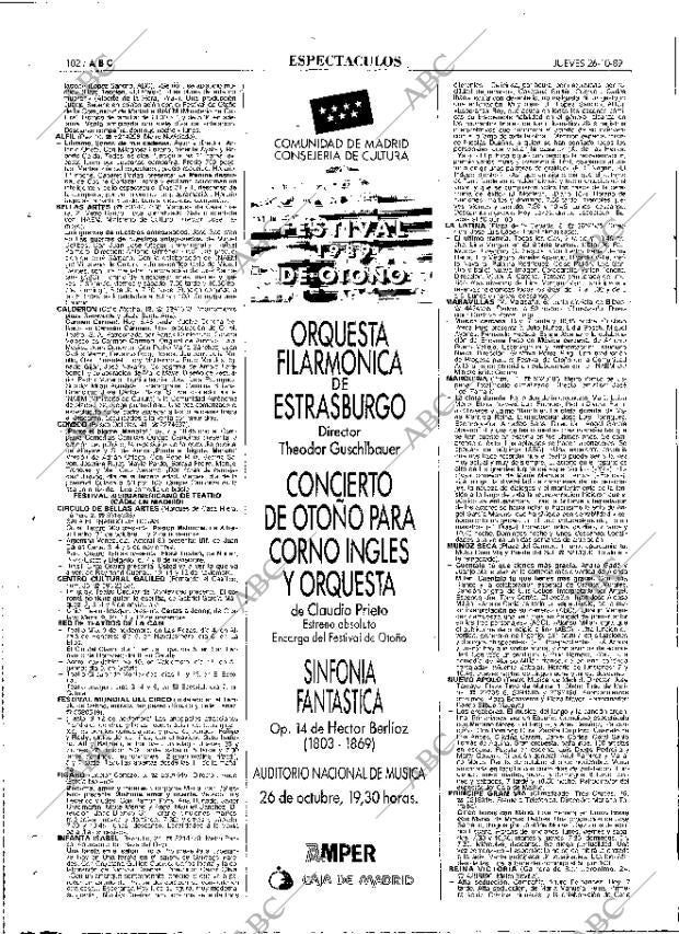 ABC MADRID 26-10-1989 página 102