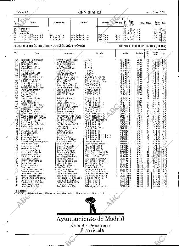 ABC MADRID 26-10-1989 página 116