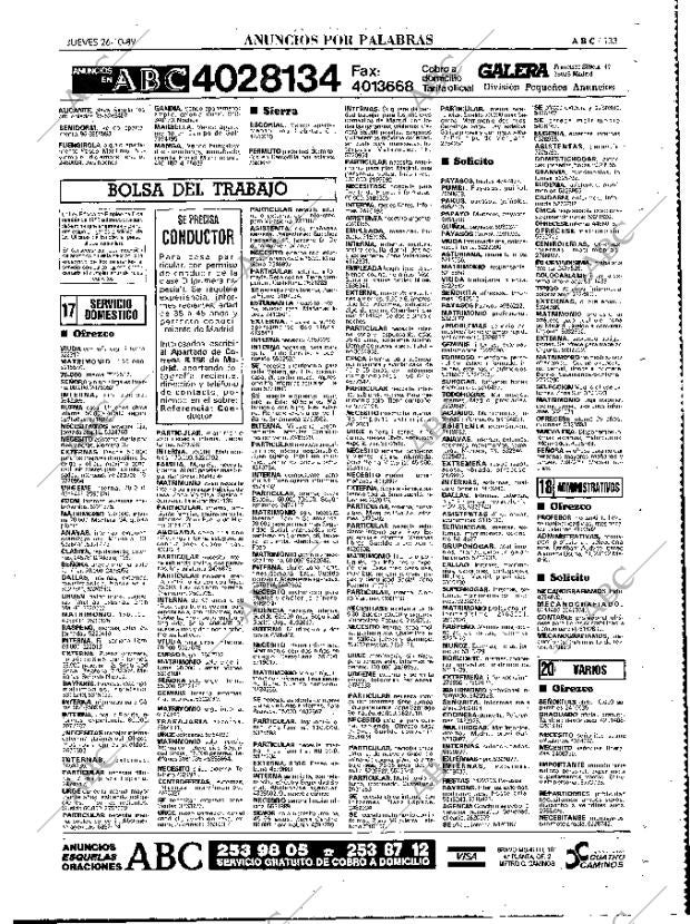 ABC MADRID 26-10-1989 página 133
