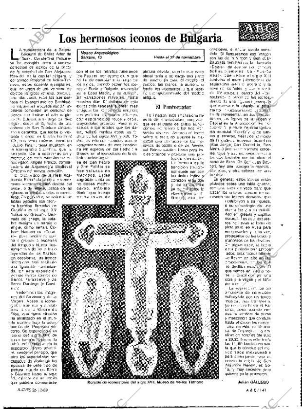 ABC MADRID 26-10-1989 página 141