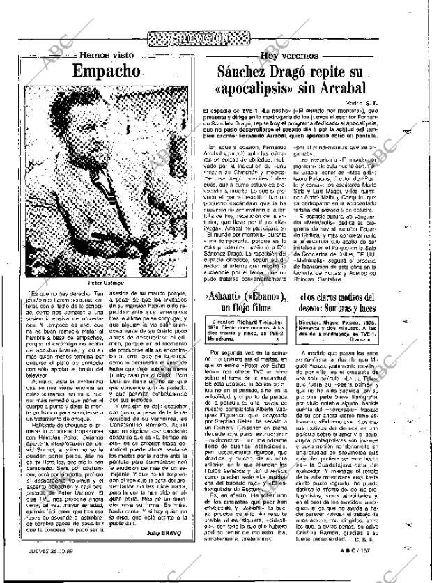 ABC MADRID 26-10-1989 página 157