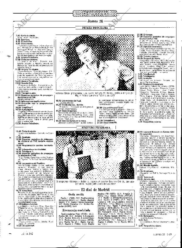 ABC MADRID 26-10-1989 página 158