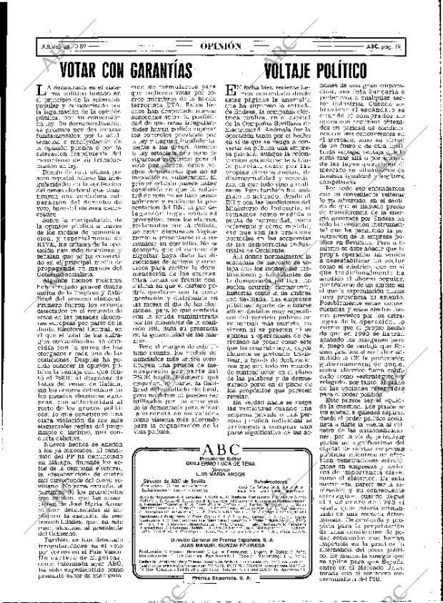 ABC MADRID 26-10-1989 página 19