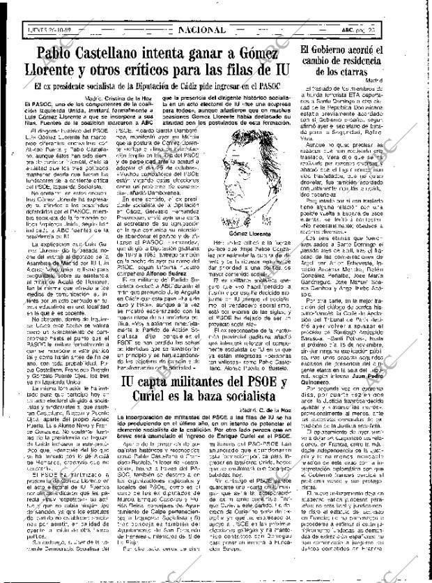 ABC MADRID 26-10-1989 página 23