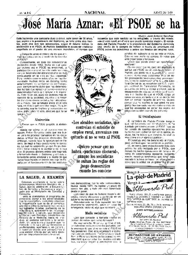 ABC MADRID 26-10-1989 página 26