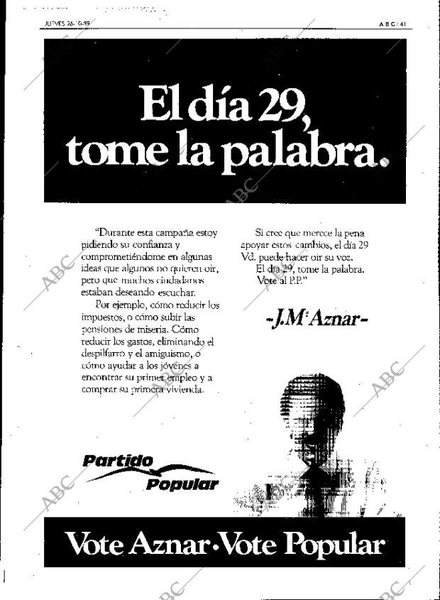 ABC MADRID 26-10-1989 página 41