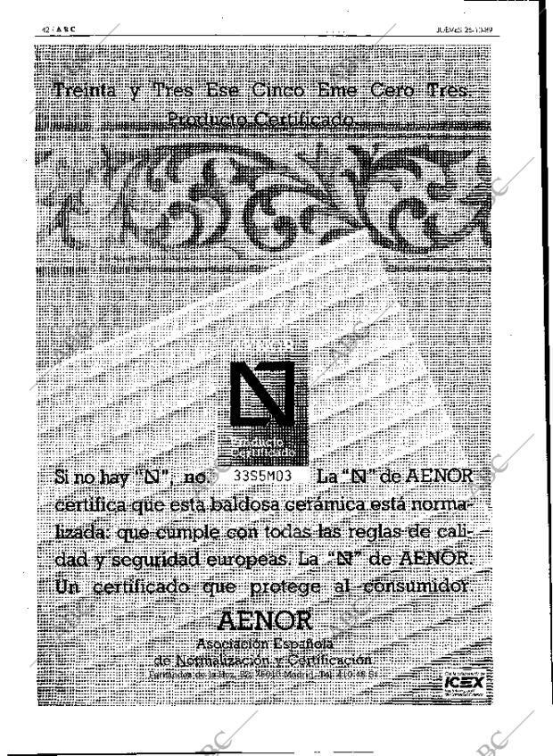 ABC MADRID 26-10-1989 página 42