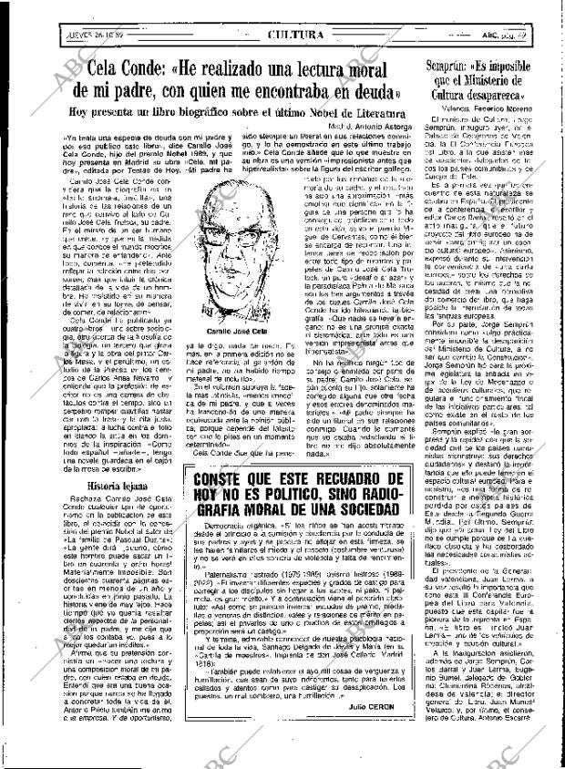 ABC MADRID 26-10-1989 página 49