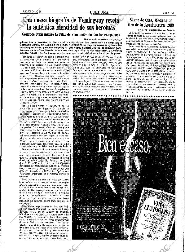 ABC MADRID 26-10-1989 página 51