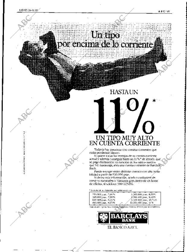 ABC MADRID 26-10-1989 página 65
