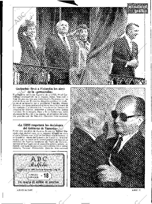 ABC MADRID 26-10-1989 página 9