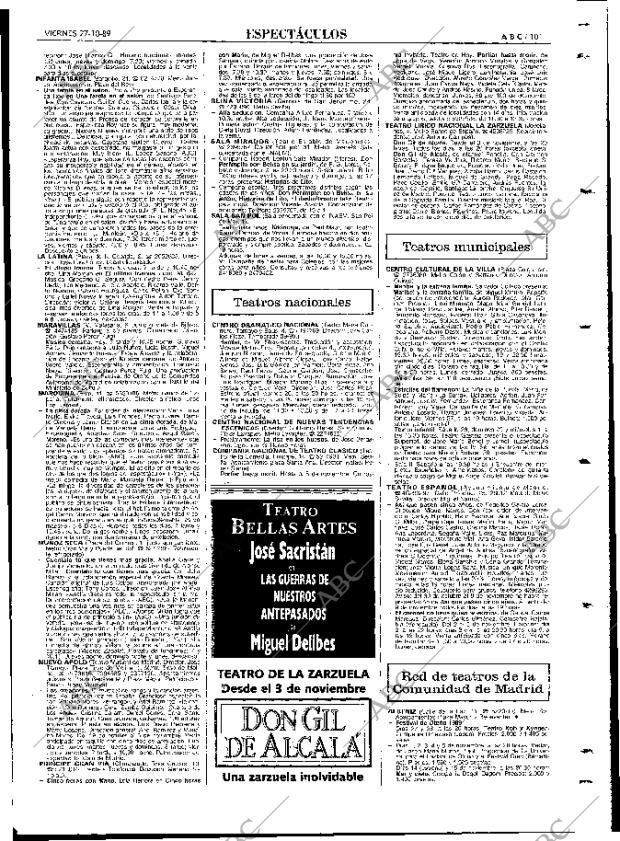ABC MADRID 27-10-1989 página 101