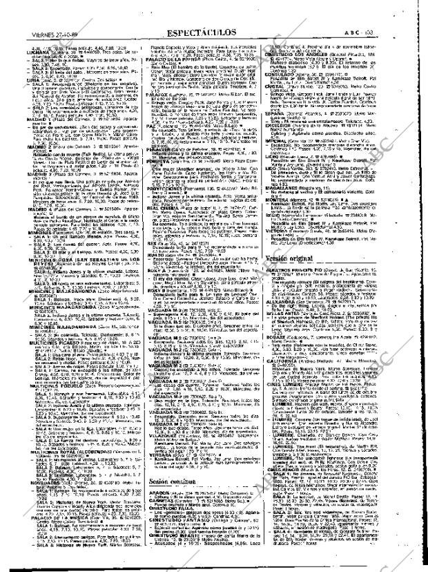 ABC MADRID 27-10-1989 página 103