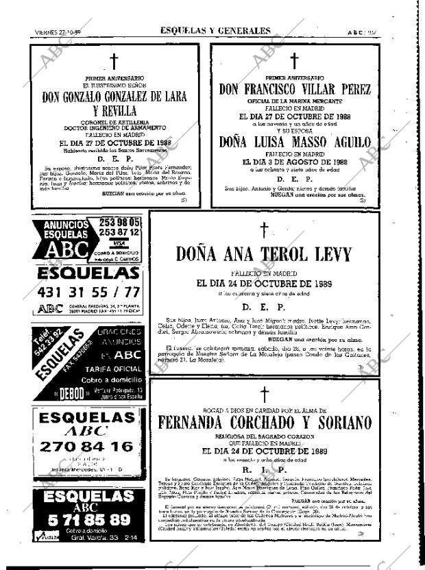 ABC MADRID 27-10-1989 página 107