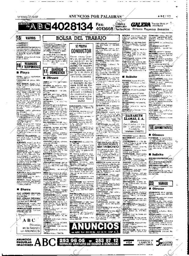 ABC MADRID 27-10-1989 página 123