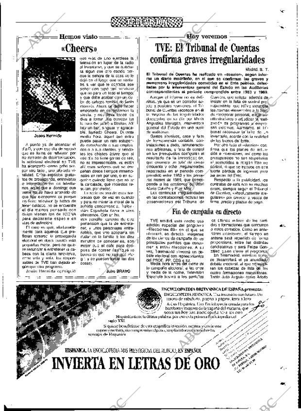 ABC MADRID 27-10-1989 página 133