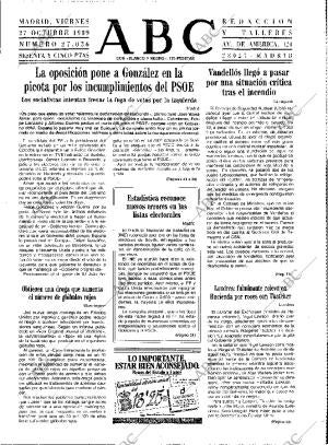 ABC MADRID 27-10-1989 página 15