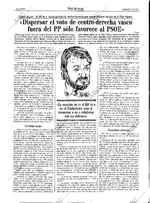 ABC MADRID 27-10-1989 página 24