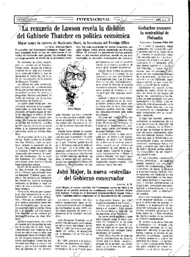 ABC MADRID 27-10-1989 página 33