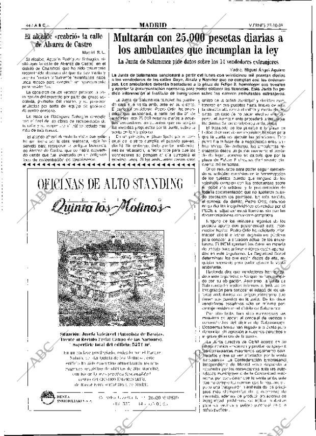 ABC MADRID 27-10-1989 página 44
