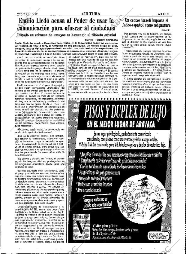 ABC MADRID 27-10-1989 página 51