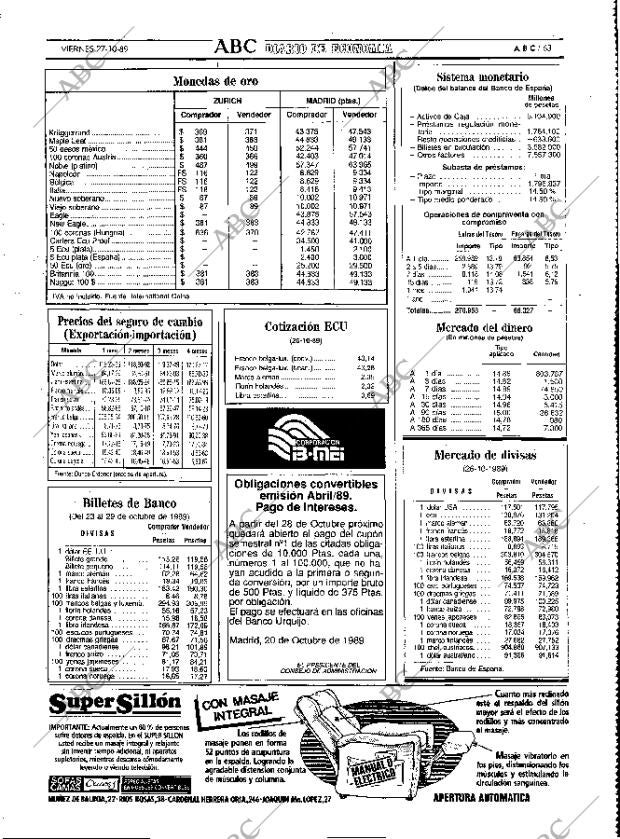 ABC MADRID 27-10-1989 página 63