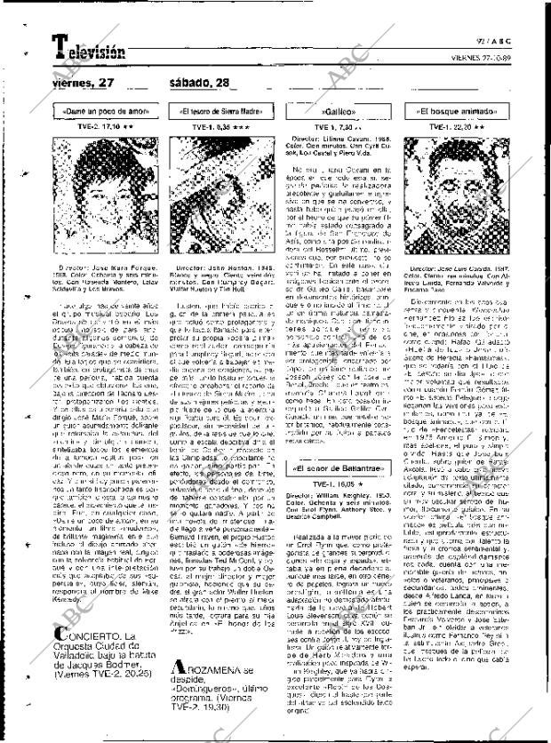 ABC MADRID 27-10-1989 página 92
