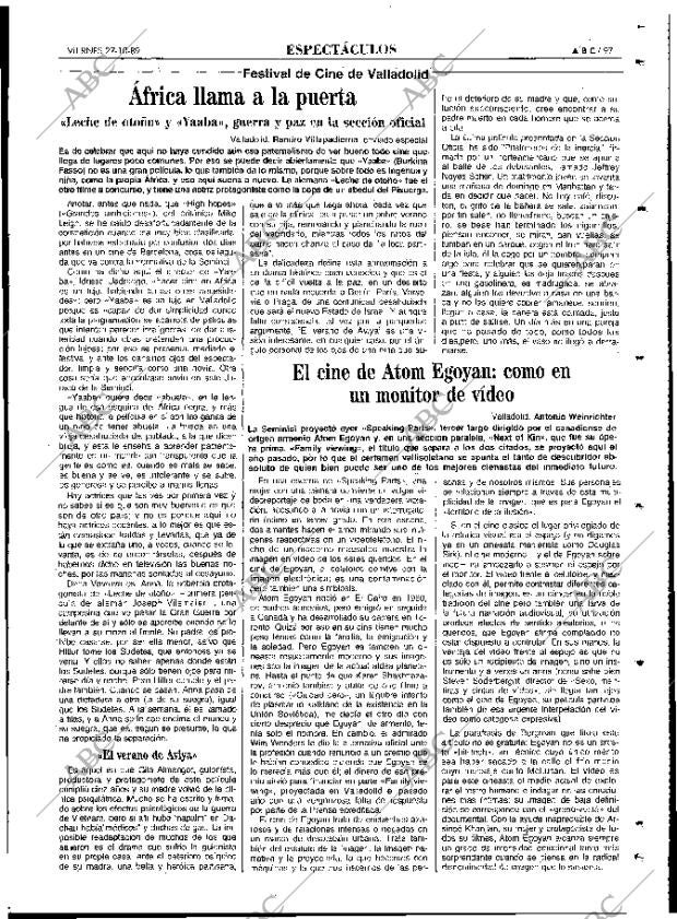 ABC MADRID 27-10-1989 página 97