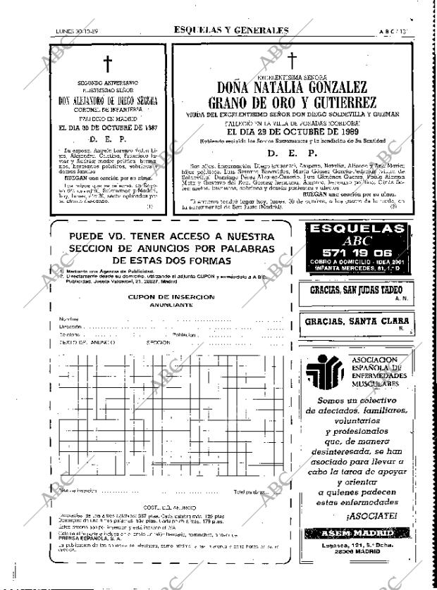 ABC MADRID 30-10-1989 página 131