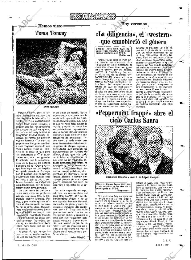 ABC MADRID 30-10-1989 página 157