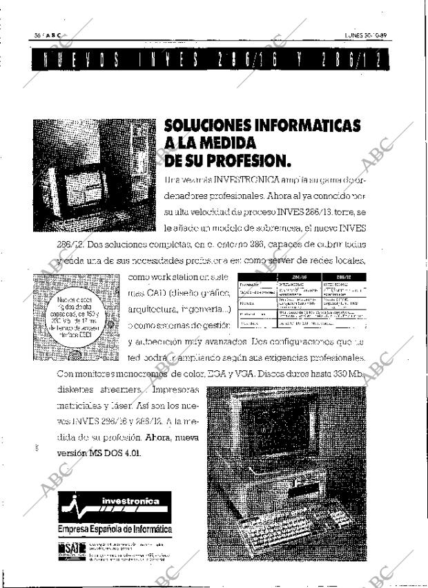 ABC MADRID 30-10-1989 página 56