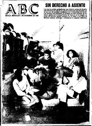 ABC SEVILLA 01-11-1989 página 1