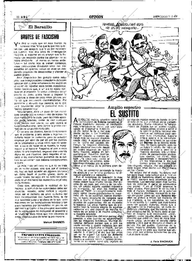ABC SEVILLA 01-11-1989 página 18
