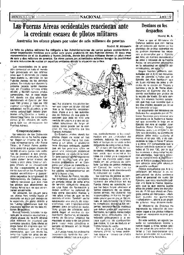 ABC SEVILLA 01-11-1989 página 19